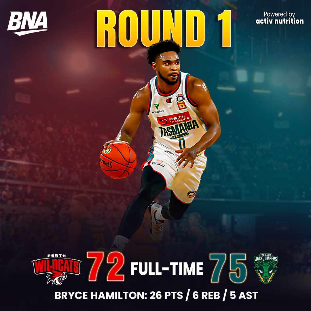Tasmania JackJumpers vs Perth Wildcats NBL26