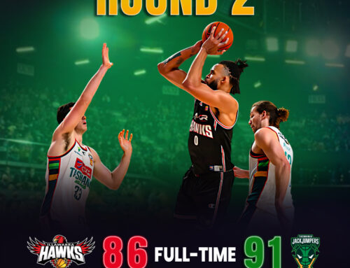 Tasmania JackJumpers Beat Illawarra Hawks in NBL26