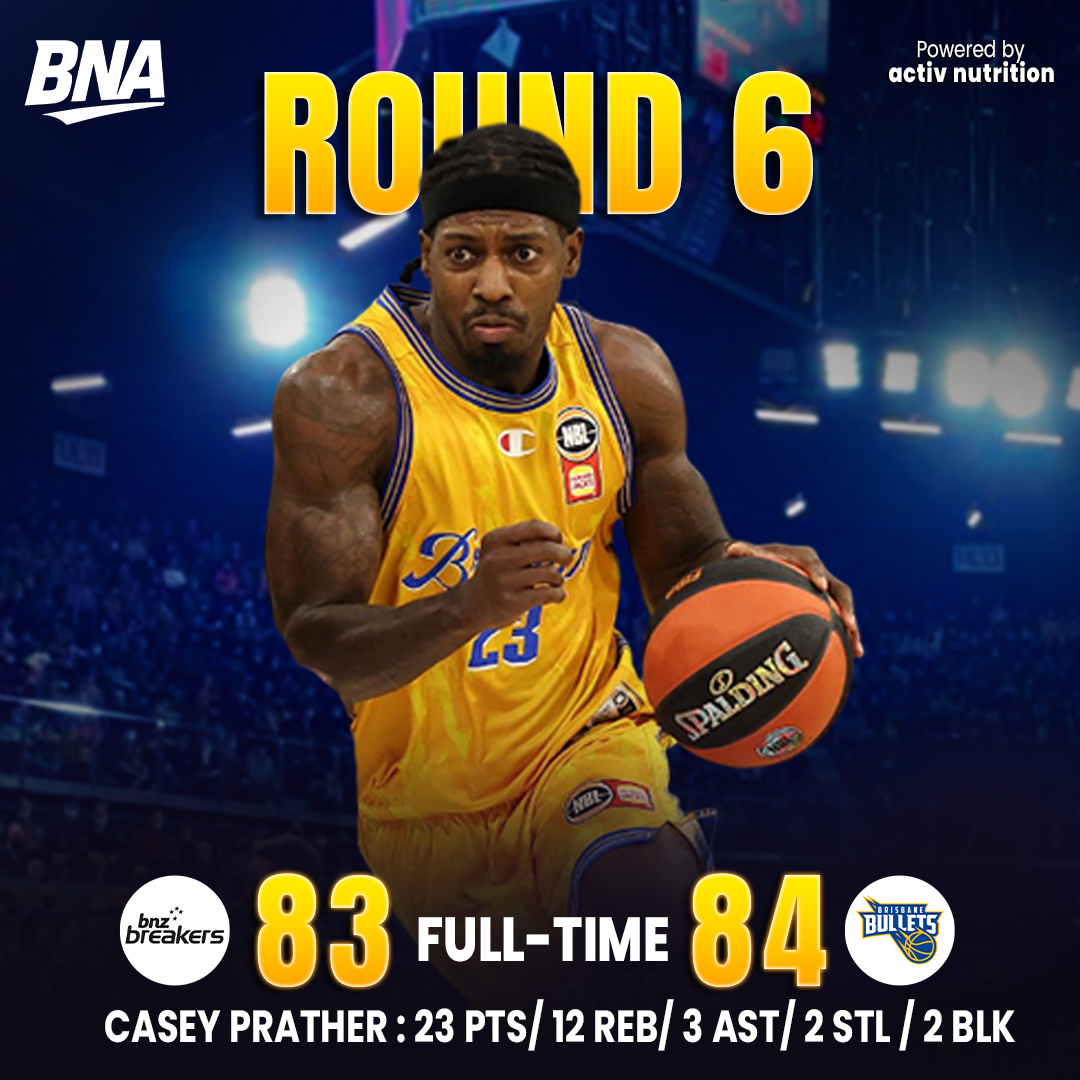 New Zealand Breakers vs Brisbane Bullets NBL26 Round 6 New Zealand Breakers vs Brisbane Bullets NBL26 Round 6