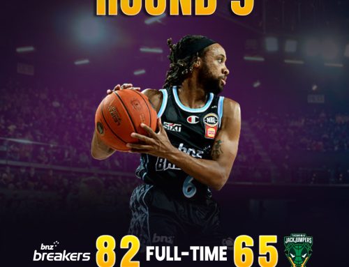 New Zealand Breakers Beat Tasmania JackJumpers in NBL26