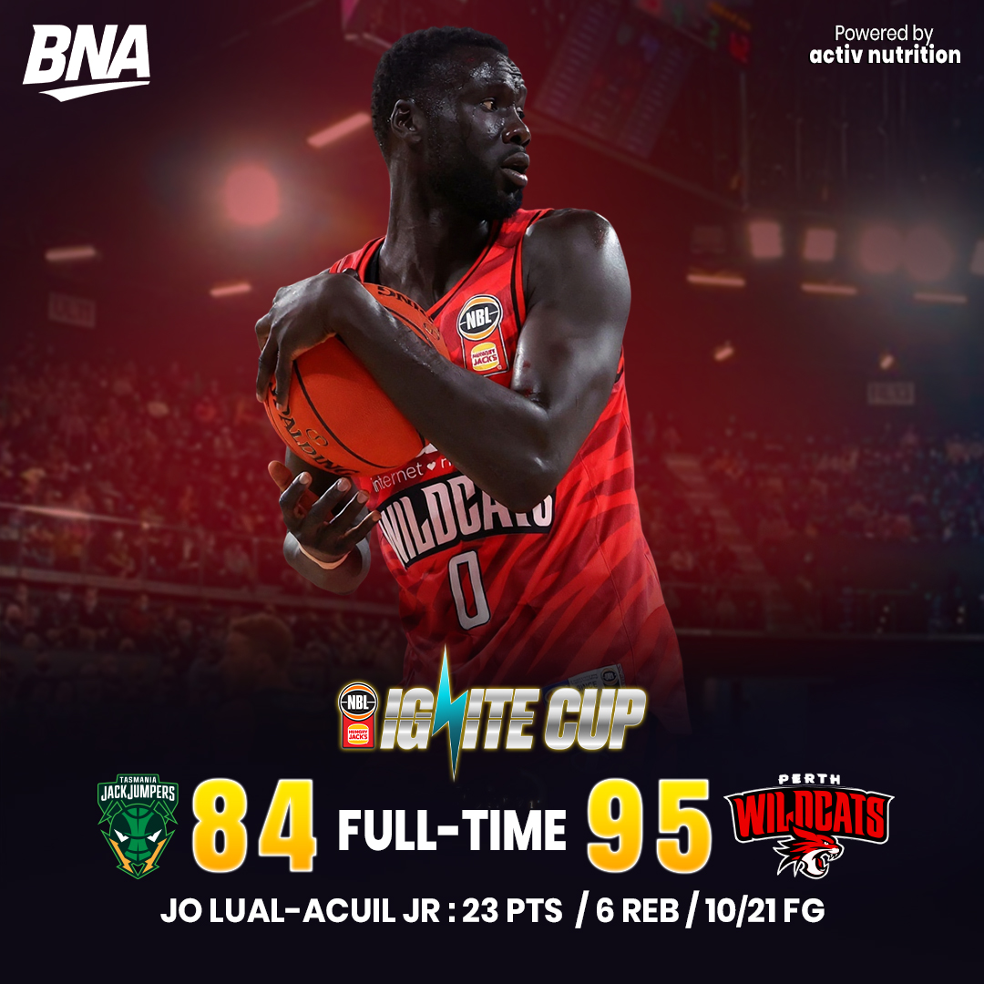 Tasmania JackJumpers vs Perth Wildcats NBL26 Ignite Cup