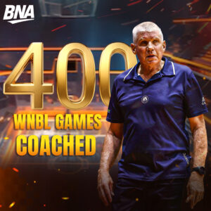 Geelong Venom Coach Chris Lucas