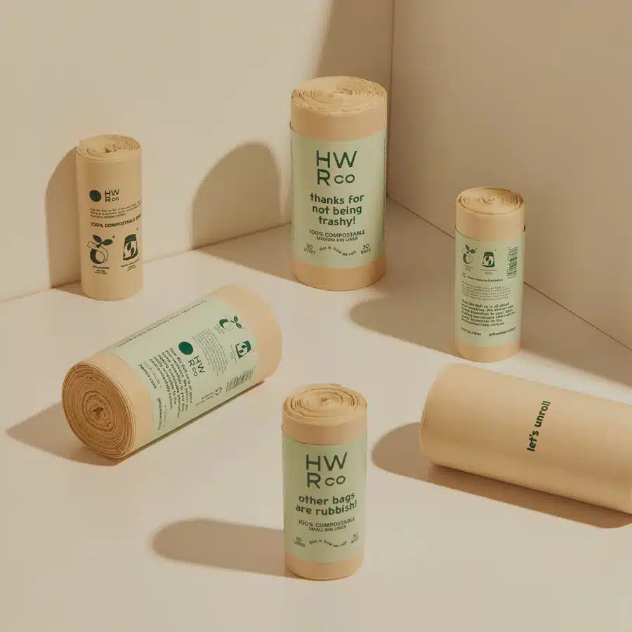 How We Roll 100% Compostable Bin Liner Roll