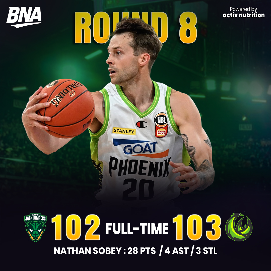 Tasmania JackJumpers vs South East Melbourne Phoenix Round 8